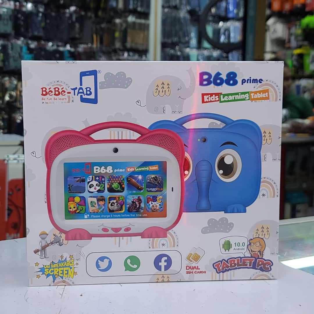 Bebe-TAB B68 Kids Tablet with Sim Card Slot 6GB+256GB